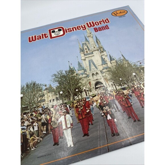 VTG RARE 1972 WALT DISNEY WORLD BAND RECORD ALBUM BUENA VISTA RECORDS STER 3337 - Picture 2 of 9